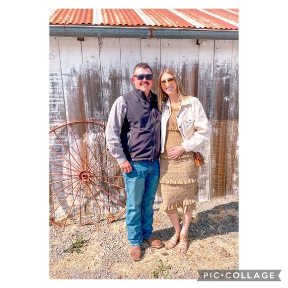 Pink Blush Maternity Midi Dress - Picture 5 of 5